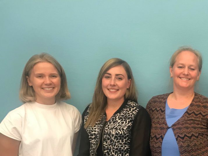 Fantastiska förebilder representeras på bilden av Emma, Emma, Caroline, Viktoria och Vanja. 